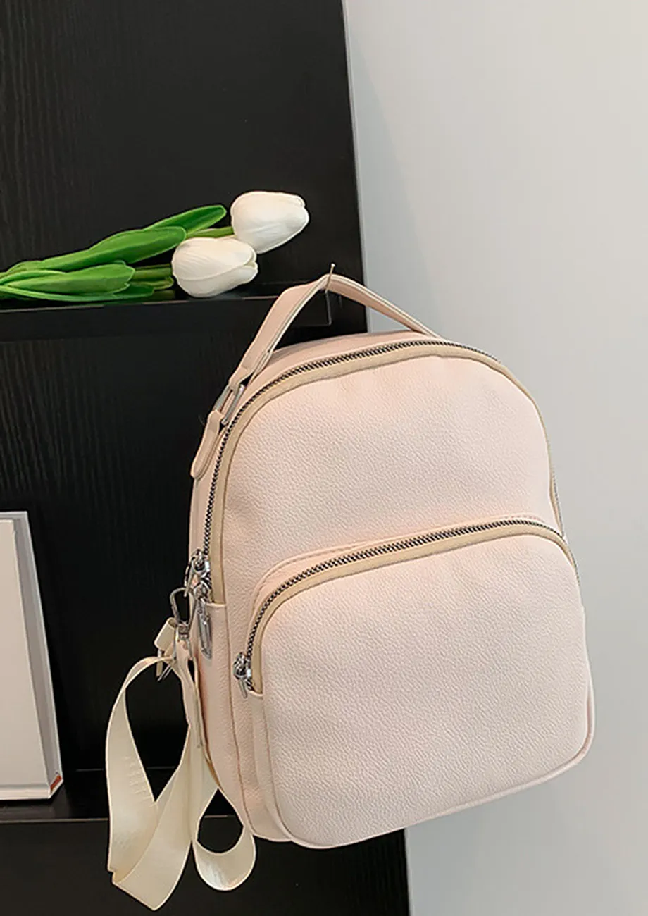 Buy KHAKI ADJUSTABLE STRAP SMALL BACKPACK for Women Online in India