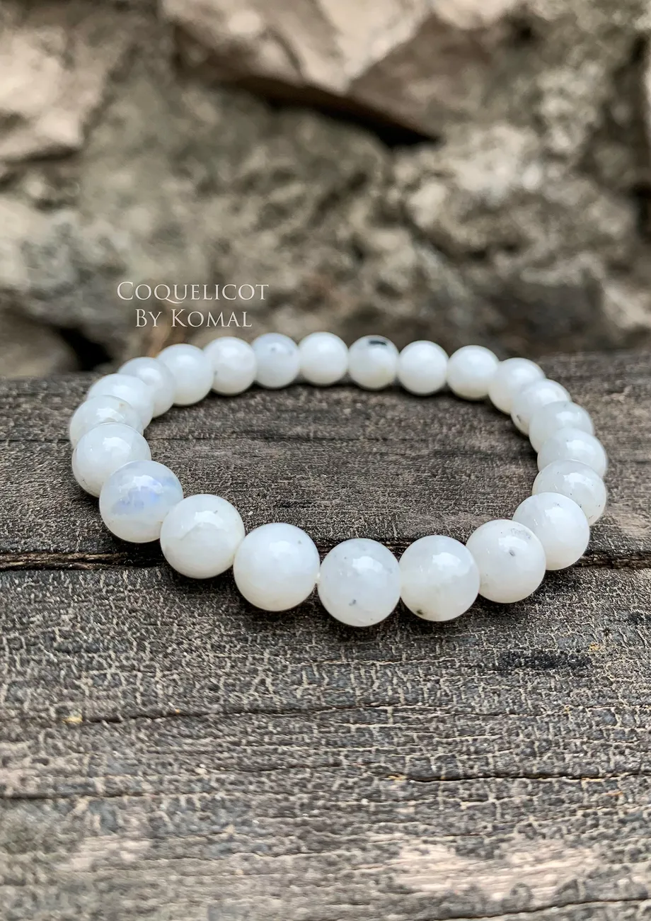 Moonstone bracelet clearance