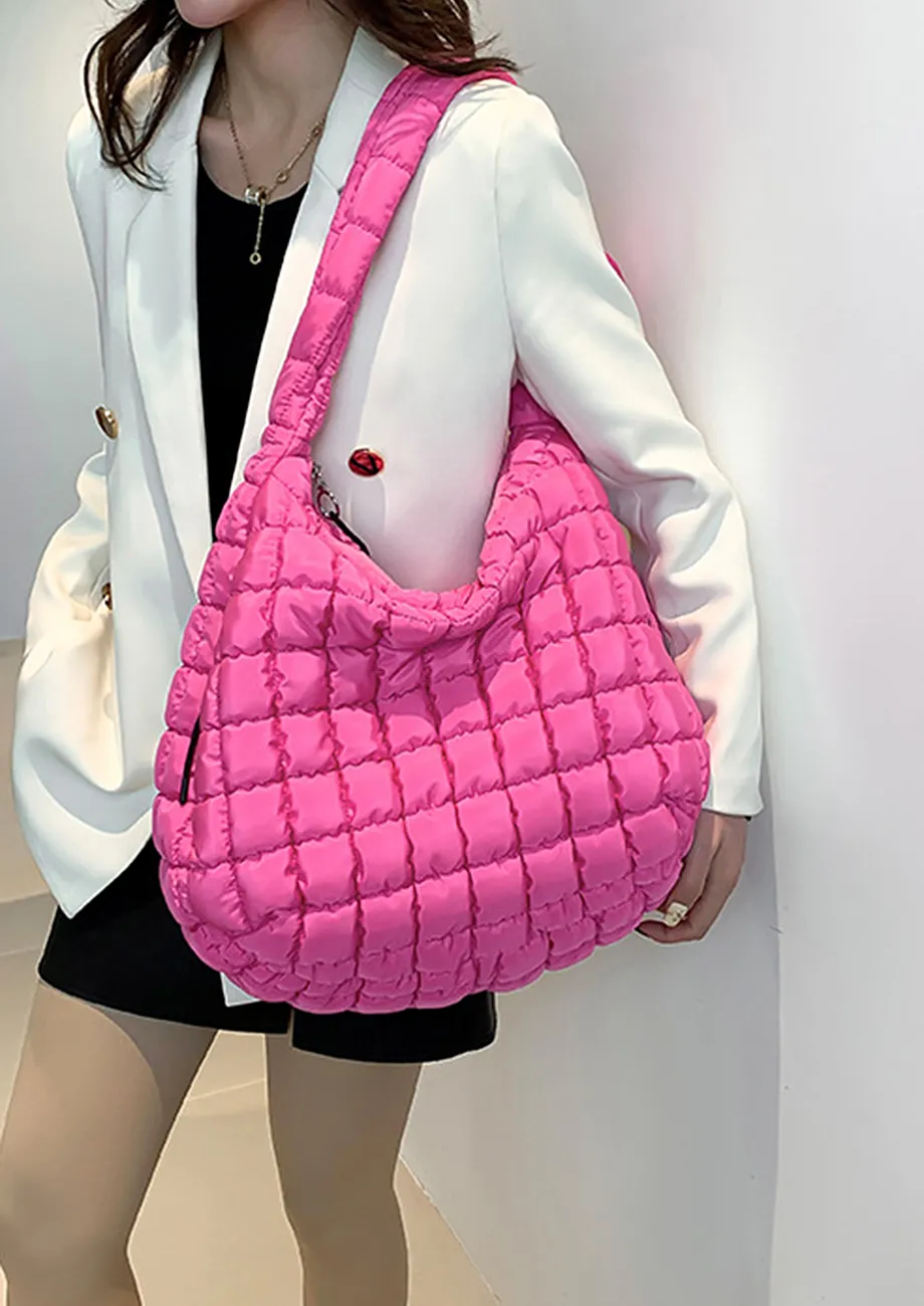 Modern 2024 Quilted Geometric Tote