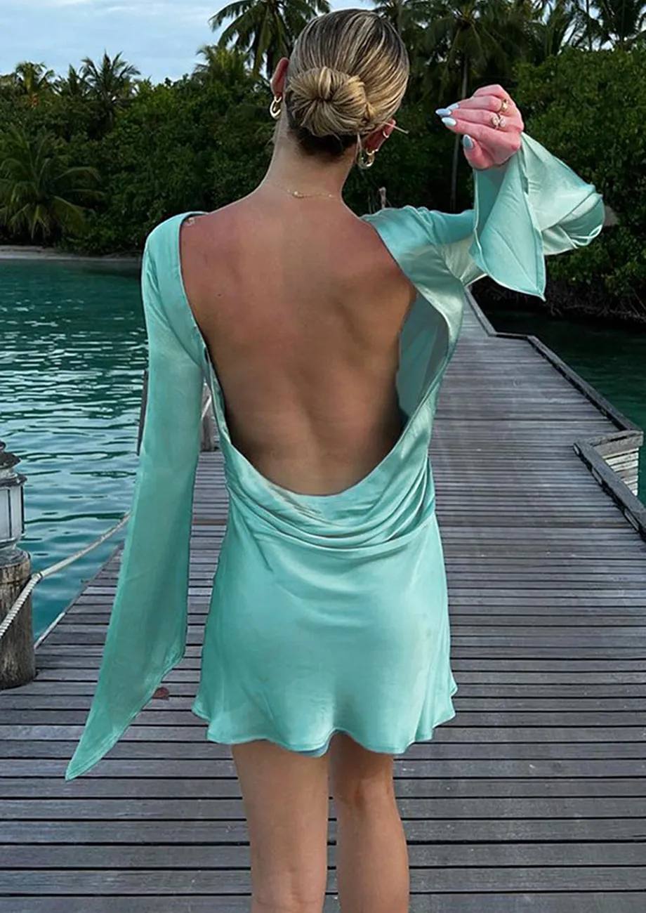 Indian backless dress best sale