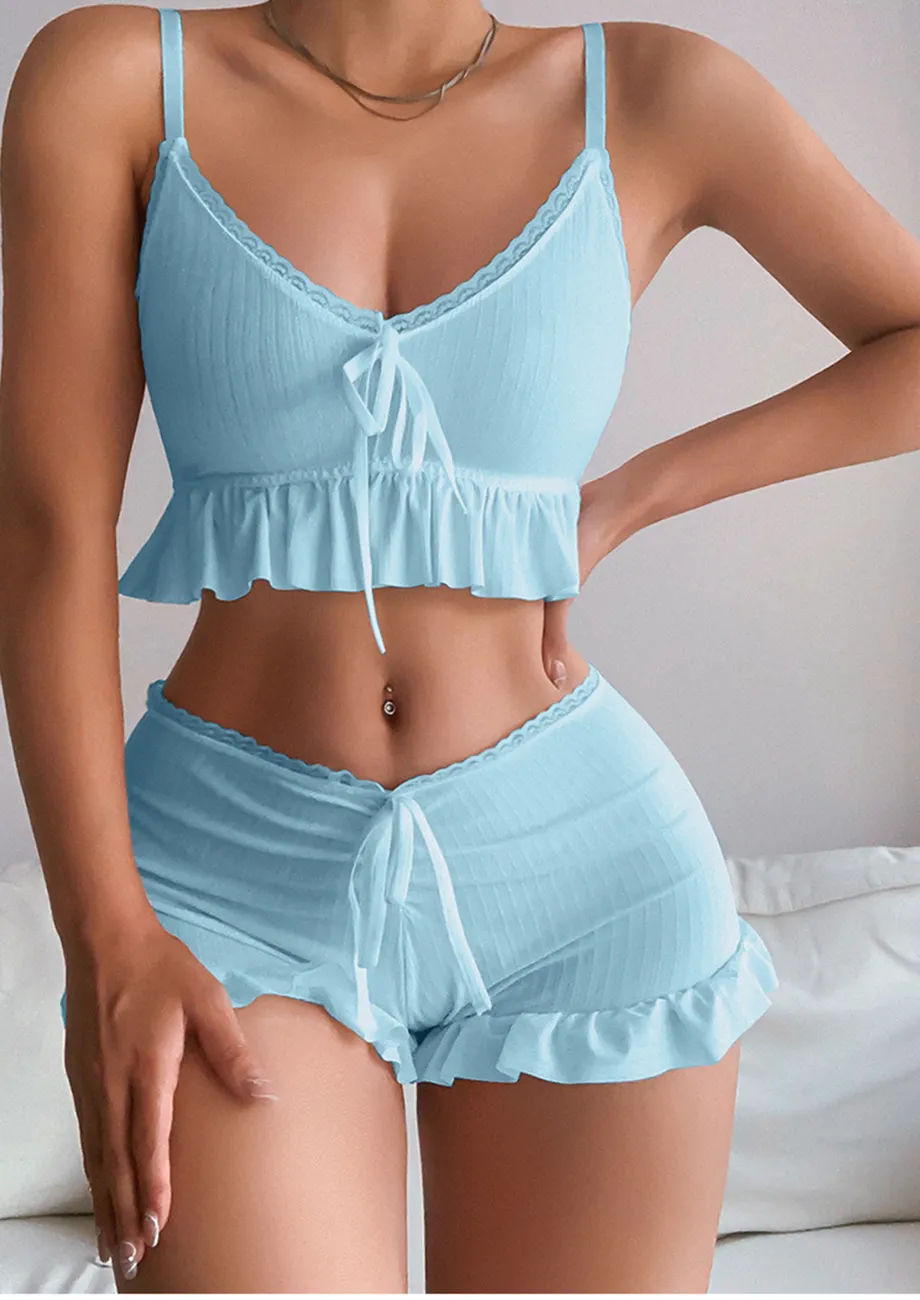 Light Blue 2pc Nightwear Set