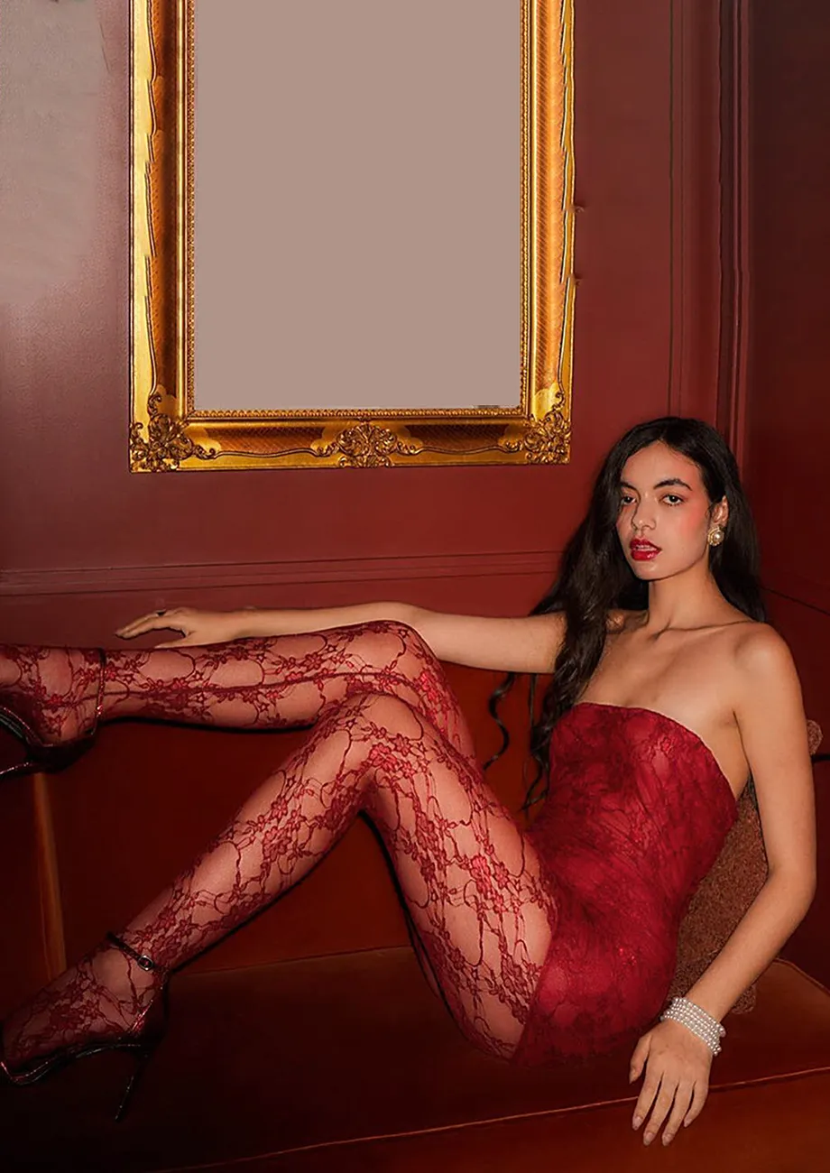 Stockings dress hotsell