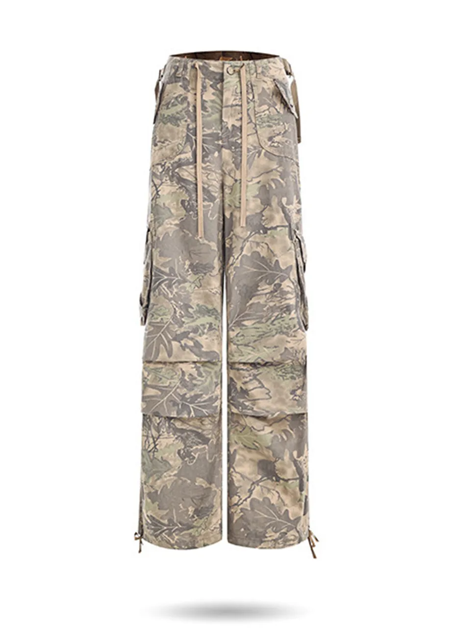 【HI FI FNK】Mog Camo Parachute Pants Camo Parachute Pants – Ragstock