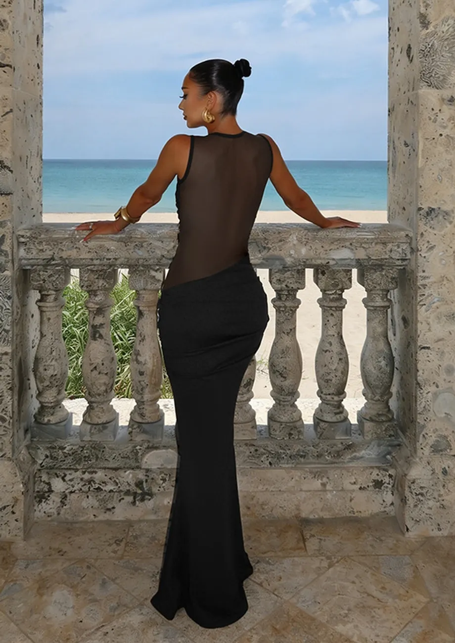 plt black bodycon dress Ruched Maxi Maxi Ruched Maxi Plt Black Maxi Dress Ruched Dress Black Colour:Fuchsia The asymmetric neckline with season_Winter Cinderella Divine BD104 Dress