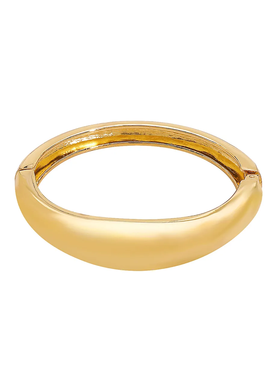 GOLD-TONE BANGLE BRACELET