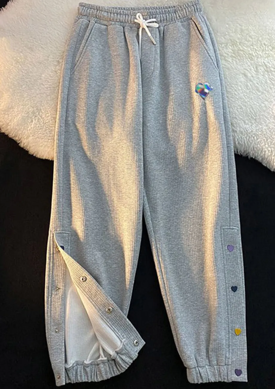 LIL HEARTS GREY JOGGER