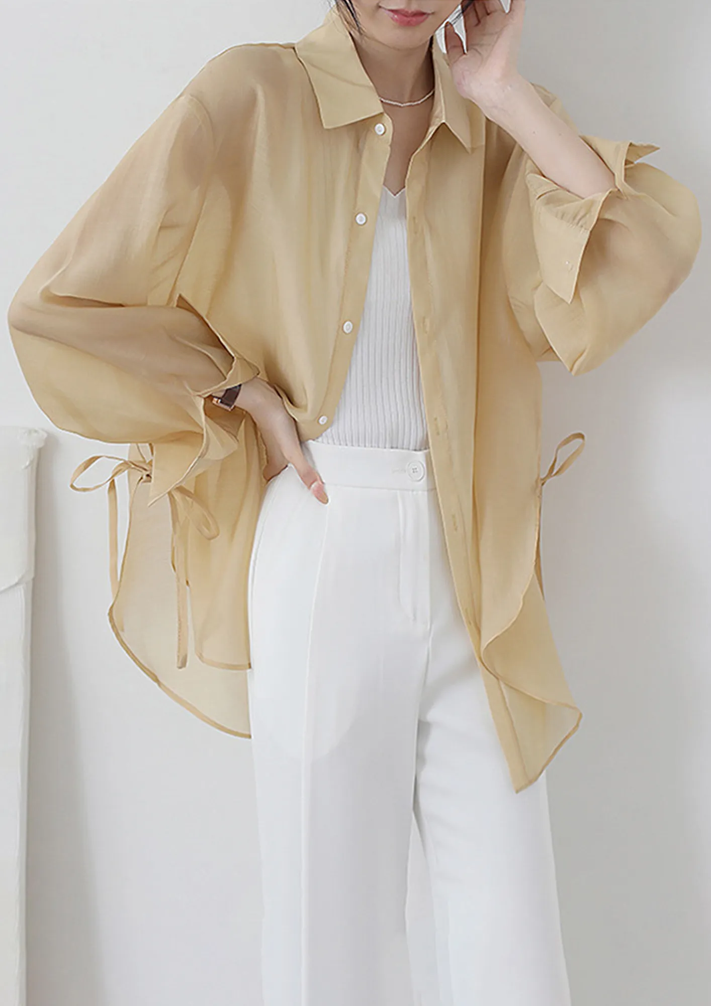 【新品未使用】anuke Twill Slit Shirts anuke アンヌーク Twill Slit Shirts｜BORN FREE ONLINE SHOP