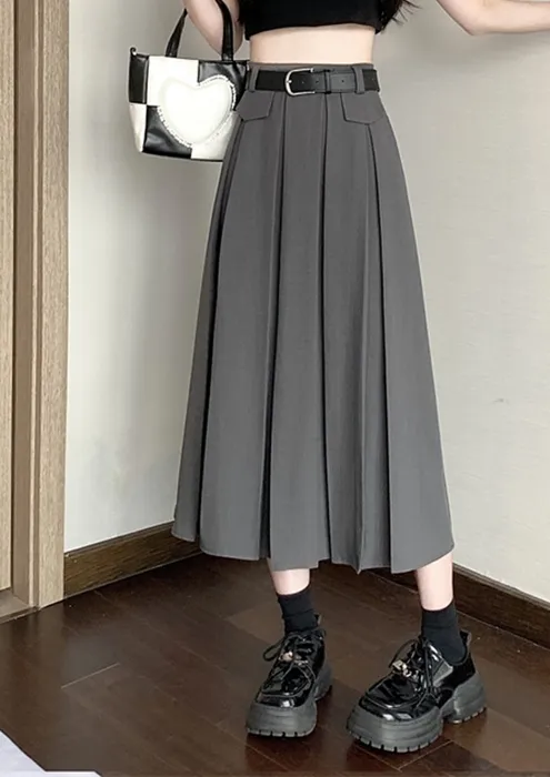 Gray net skirt clearance
